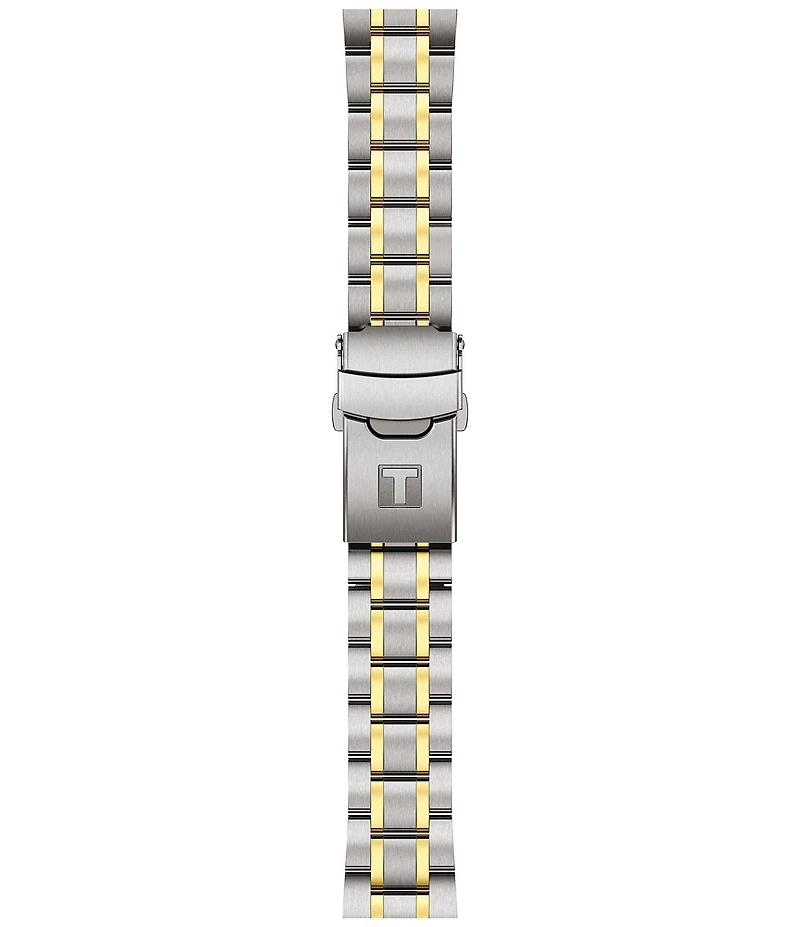 Tissot Unisex Seastar 1000 Quartz Chronograph Two Tone Stainless Steel Bracelet Watch