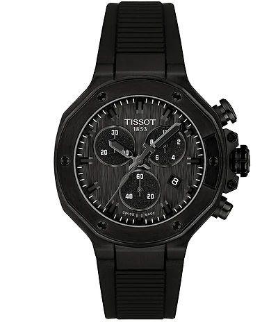 Tissot Unisex T-Race Quartz Chronograph Silicone Strap Watch