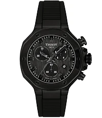 Tissot Unisex T-Race Quartz Chronograph Silicone Strap Watch