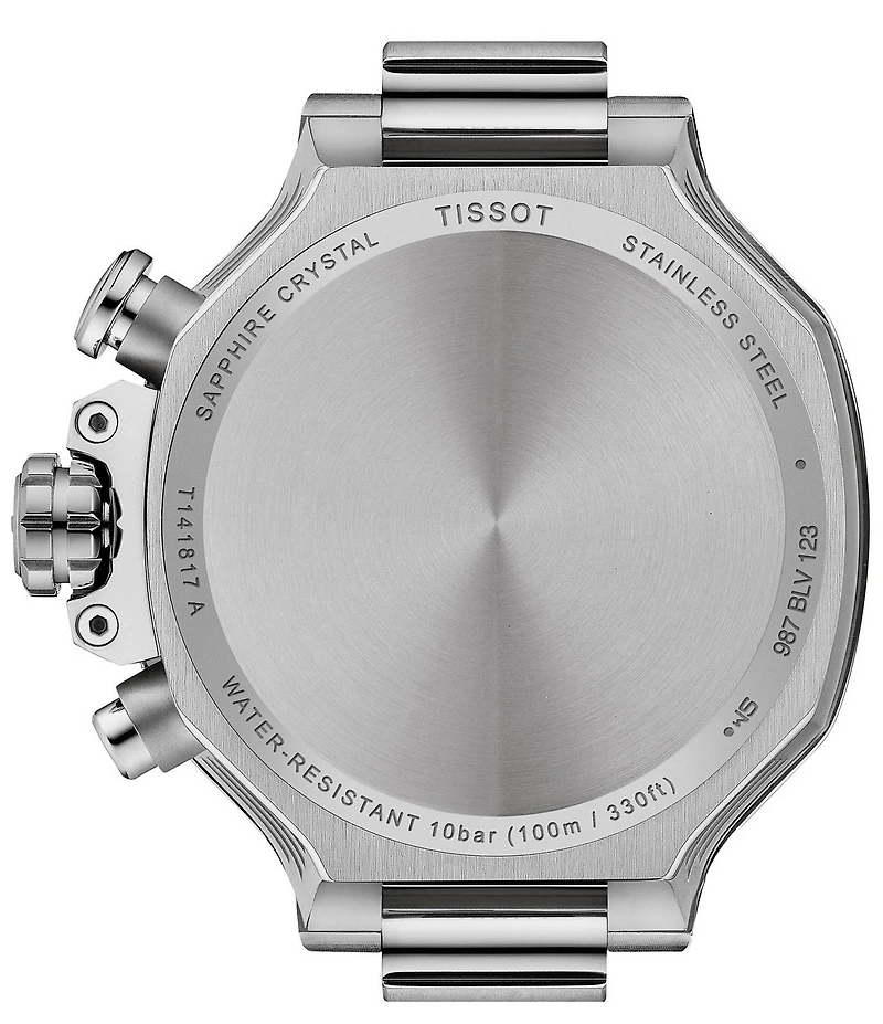 Tissot Unisex T-Race Sport Collection Quartz Chronograph Silicone Strap Watch