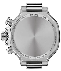 Tissot Unisex T-Race Sport Collection Quartz Chronograph Silicone Strap Watch