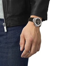 Tissot Unisex T-Race Sport Collection Quartz Chronograph Silicone Strap Watch