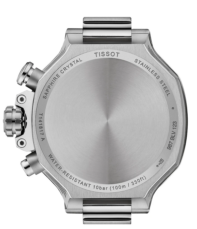 Tissot Unisex T-Race Sport Collection Quartz Chronograph Silicone Strap Watch