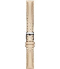 Tissot Unisex Tissot Pr 100 Quartz Mechanical Automatic Tan Leather Strap Mother-of-Pearl Watch