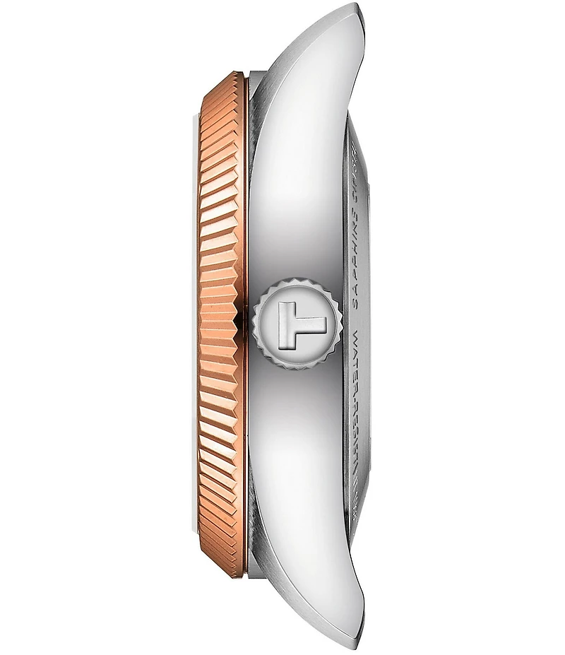 Tissot Women's Ballade Powermatic 80 Automatic Two Tone Stainless Steel Bracelet Watch