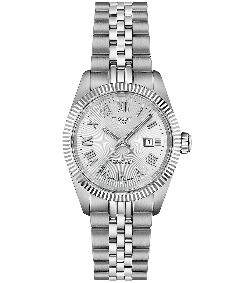 Tissot Women's Ballade Powermatic Automatic Stainless Steel Bracelet Watch