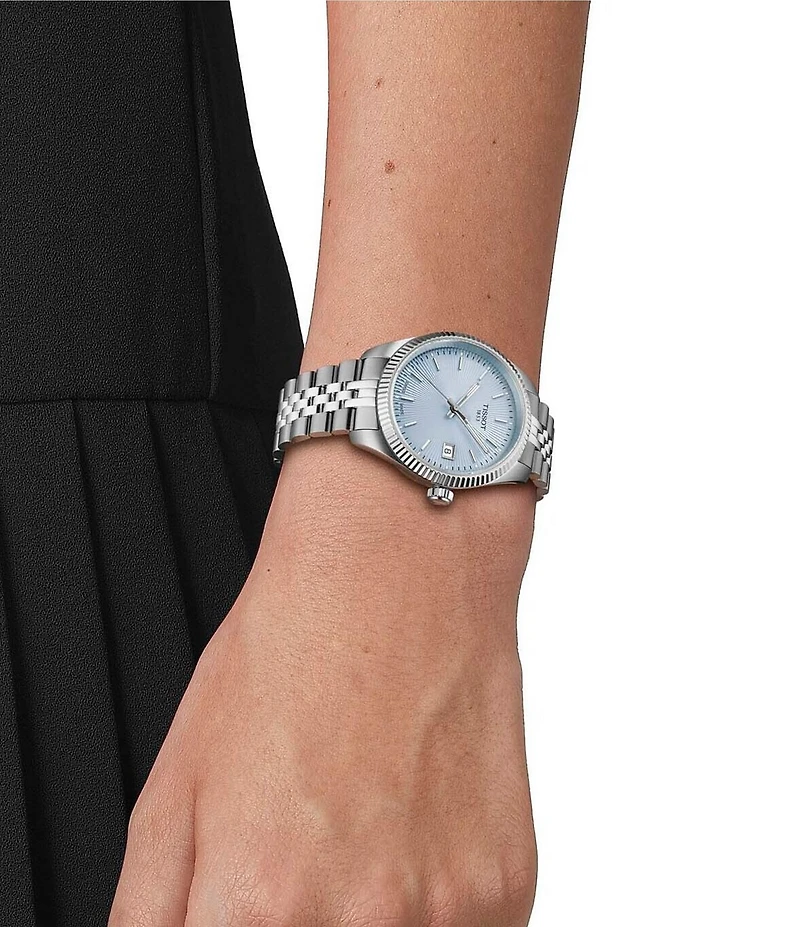 Tissot Women's Ballade Quartz Analog Stainless Steel Bracelet Watch