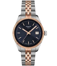 Tissot Women's Ballade Quartz Analog Two Tone Stainless Steel Bracelet Watch