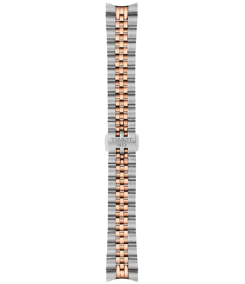 Tissot Women's Ballade Quartz Analog Two Tone Stainless Steel Bracelet Watch