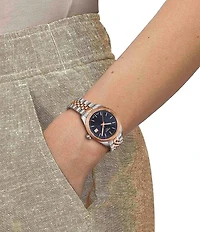 Tissot Women's Ballade Quartz Analog Two Tone Stainless Steel Bracelet Watch
