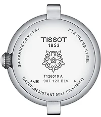 Tissot Women's Bellissima Quartz Mechanical Automatic Green Croco Leather Strap Watch