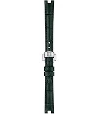 Tissot Women's Bellissima Quartz Mechanical Automatic Green Croco Leather Strap Watch