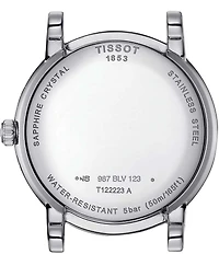 Tissot Women's Carson Lady Premium Moonphase Quartz Analog Stainless Steel Bracelet Watch