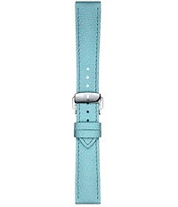 Tissot Women's Chemin Des Tourelles Powermatic 80 Automatic Light Blue Leather Strap Watch