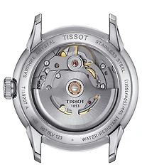 Tissot Women's Chemin Des Tourelles Powermatic 80 Automatic Leather Strap Watch
