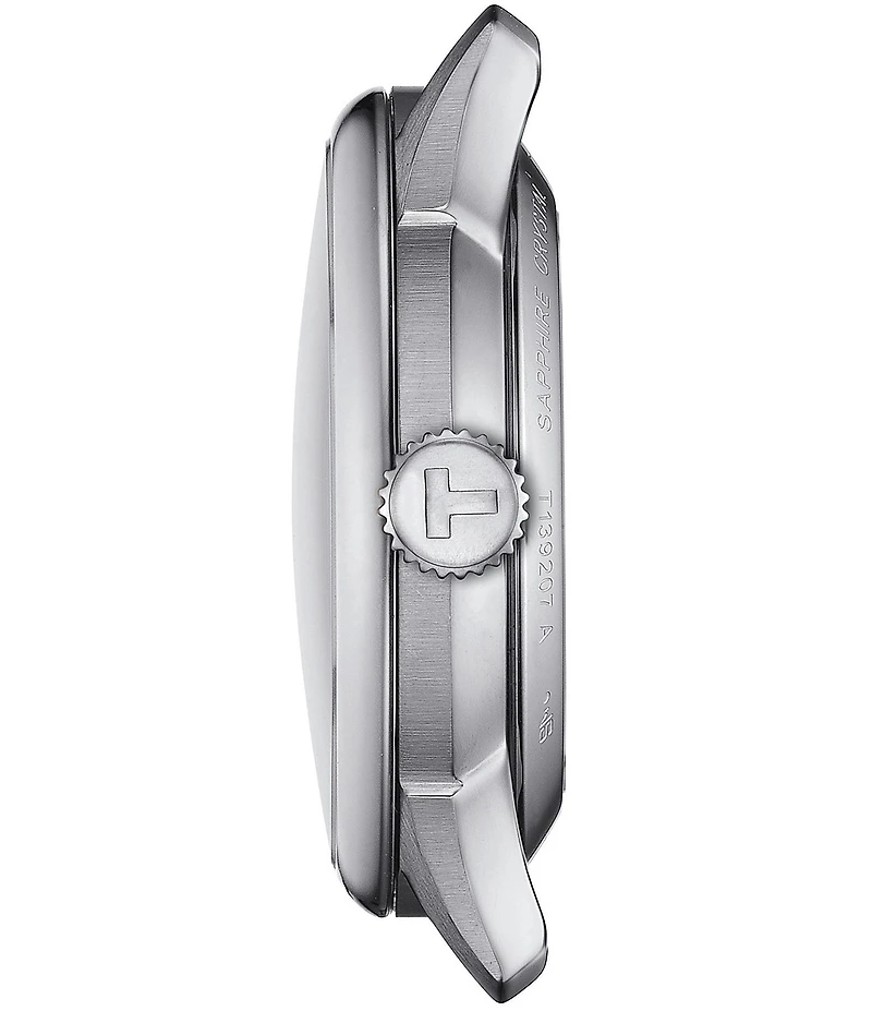 Tissot Women's Chemin Des Tourelles Powermatic 80 Automatic Leather Strap Watch