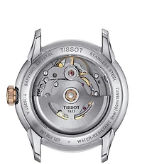 Tissot Women's Chemin Des Tourelles Powermatic 80 Automatic Two Tone Stainless Steel Bracelet Watch