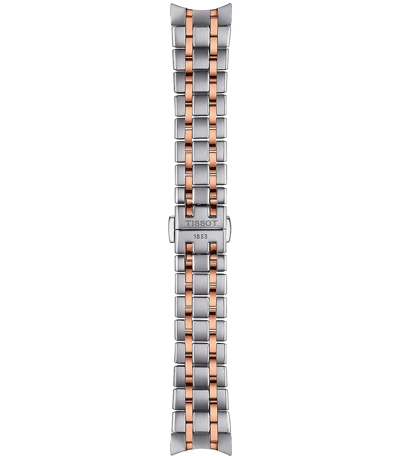 Tissot Women's Chemin Des Tourelles Powermatic 80 Automatic Two Tone Stainless Steel Bracelet Watch