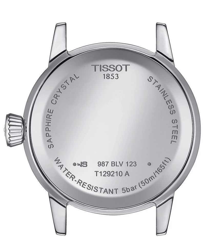 Tissot Women's Classic Dream Analog Beige Leather Strap Watch