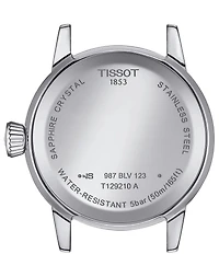 Tissot Women's Classic Dream Analog Beige Leather Strap Watch