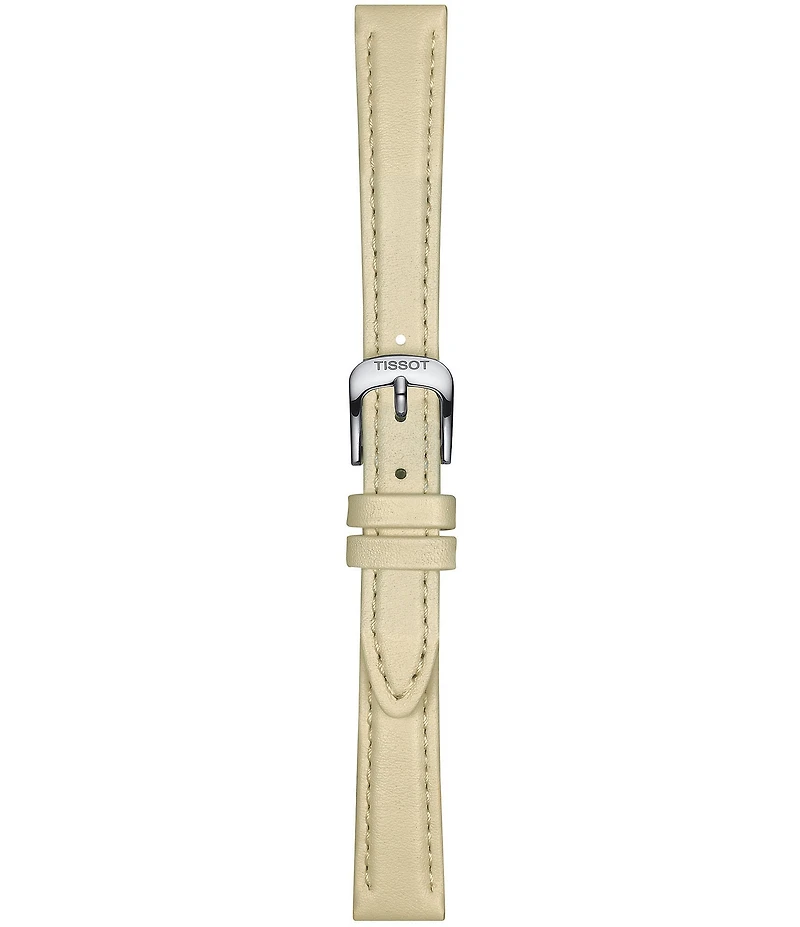 Tissot Women's Classic Dream Analog Beige Leather Strap Watch