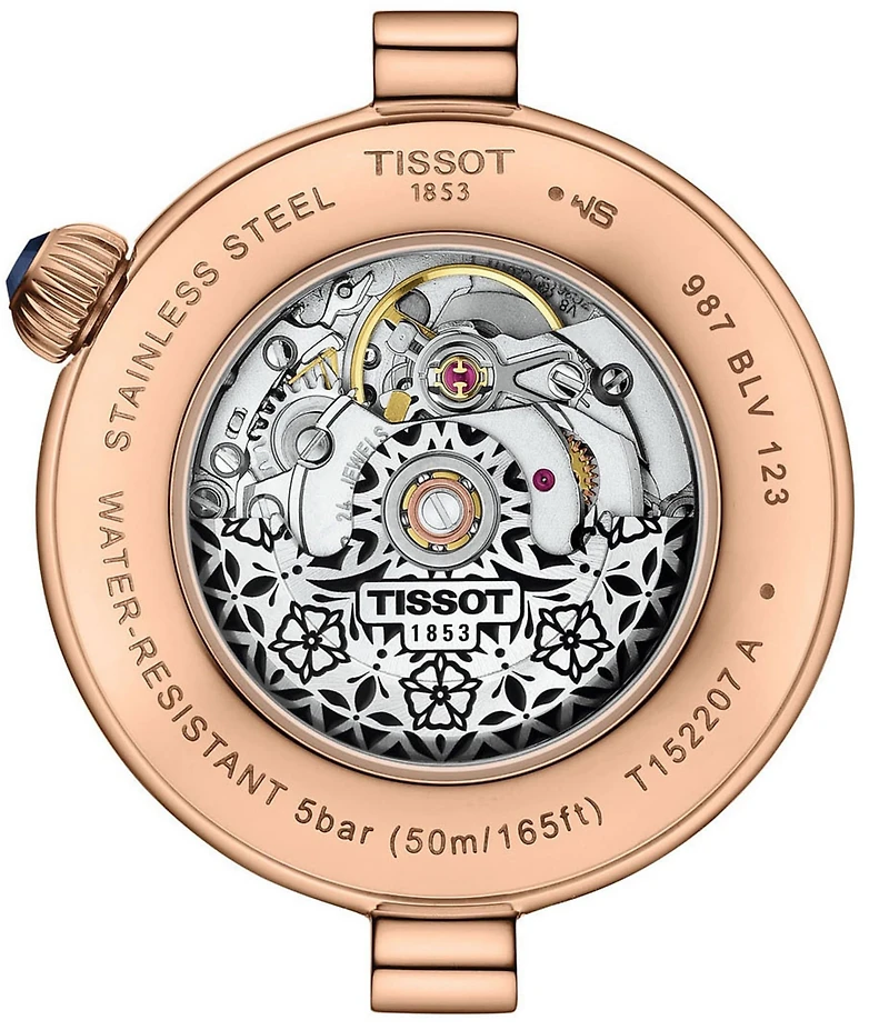 Tissot Women's Desir Automatic Leather Strap Watch