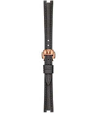 Tissot Women's Desir Automatic Grey Leather Strap Watch