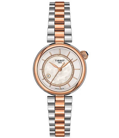 Tissot Women's Desir Automatic Two Tone Stainless Steel Bracelet Watch