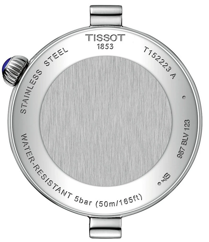 Tissot Women's Desir Moonrise Quartz Analog Stainless Steel Bracelet Watch