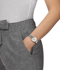 Tissot Women's Desir Moonrise Quartz Analog Stainless Steel Bracelet Watch