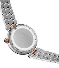 Tissot Women's Desir Moonrise Quartz Analog Two Tone Stainless Steel Bracelet Watch