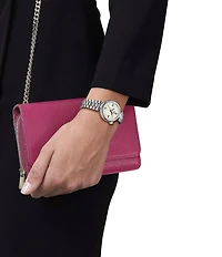 Tissot Women's Desire Quartz Analog Stainless Steel Bracelet Watch