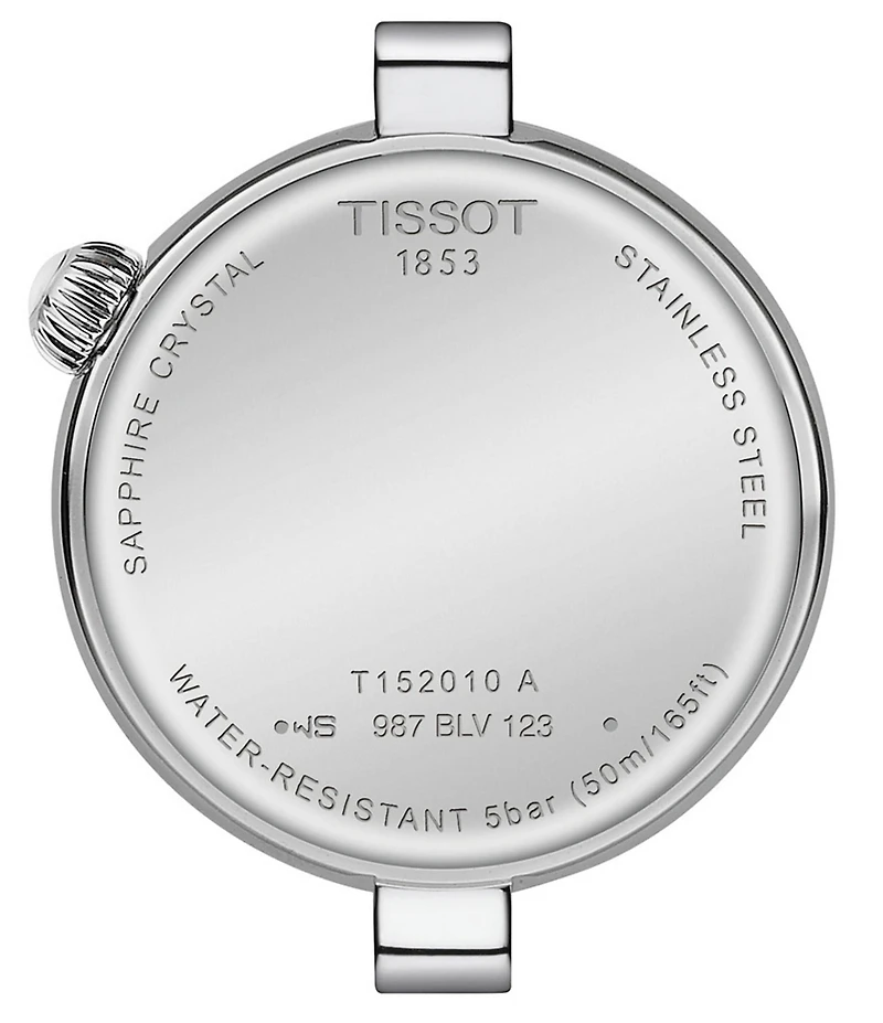 Tissot Women's Desire Quartz Analog Stainless Steel Bracelet Watch