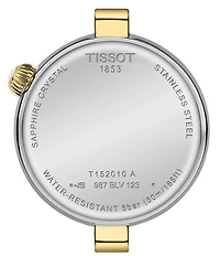 Tissot Women's Desire Quartz Analog Two Tone Stainless Steel Bracelet Watch
