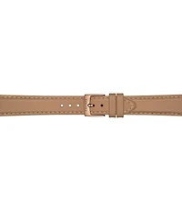 Tissot Women's Everytime Quartz Analog Beige Leather Strap Watch