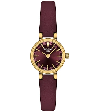 Tissot Women's Lovely Classic Traditional Collection Quartz Analog Leather Strap Watch