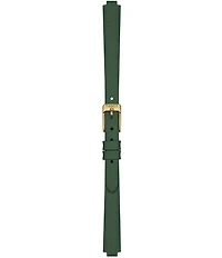 Tissot Women's Lovely Quartz Analog Green Leather Strap Watch