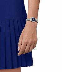 Tissot Women's Lovely Quartz Analog Blue Square Stainless Steel Bracelet Watch