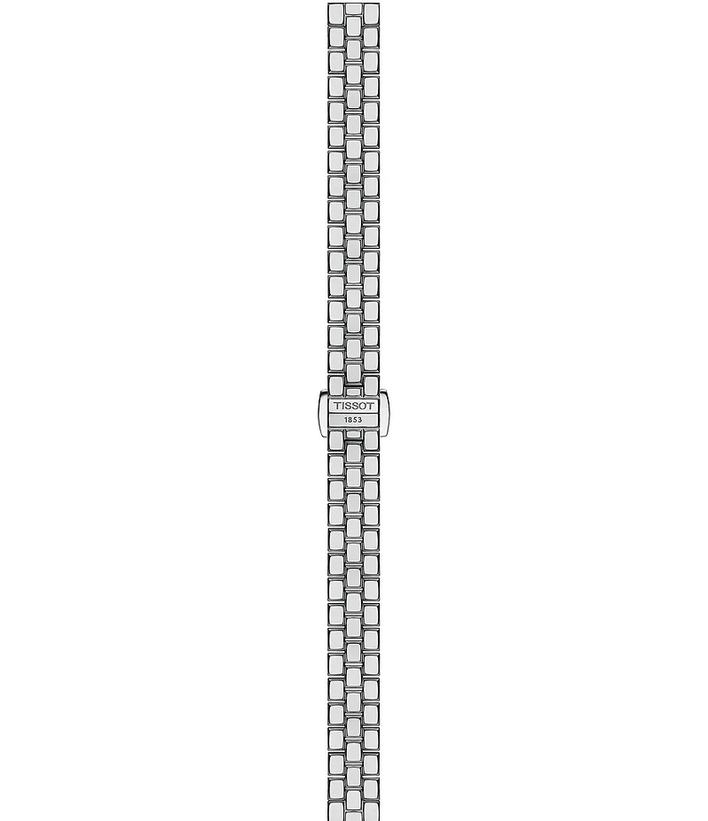 Tissot Women's Lovely Quartz Analog Square Stainless Steel Bracelet Watch