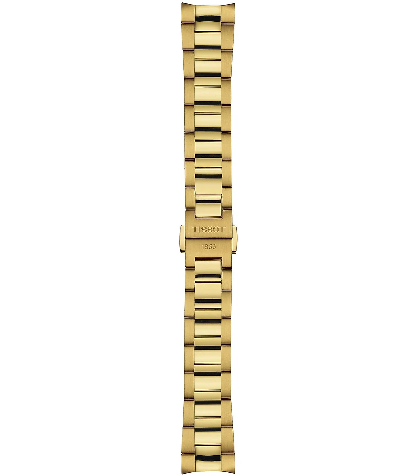 Tissot Women's Pr100 Quartz Mechanical Automatic Gold Tone Stainless Steel Bracelet Watch