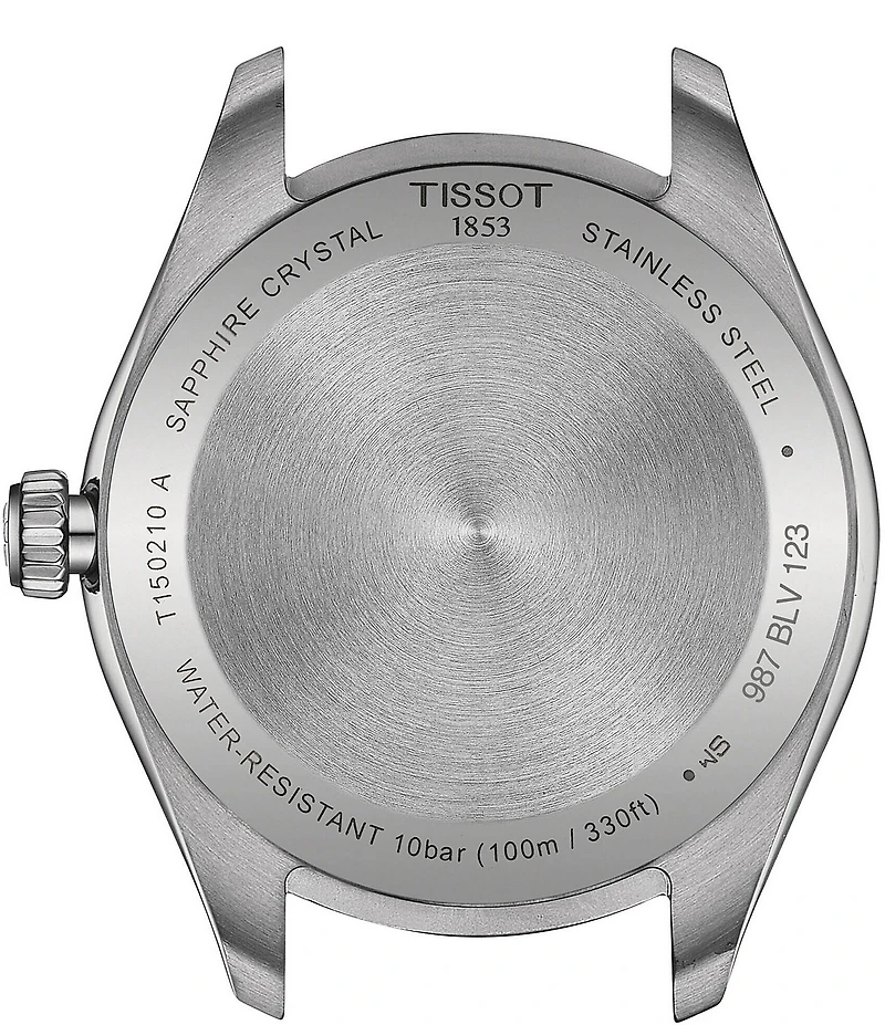 Tissot Women's Pr100 Quartz Mechanical Automatic Two Tone Stainless Steel Bracelet Watch