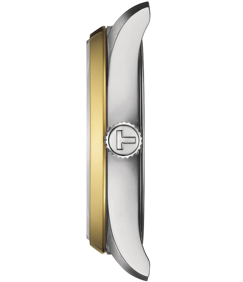 Tissot Women's Pr100 Quartz Mechanical Automatic Two Tone Stainless Steel Bracelet Watch