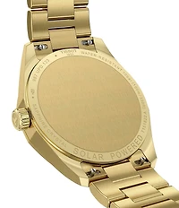 Tissot Women's PRC 100 Solar Quartz Analog Gold Tone Stainless Steel Bracelet Watch