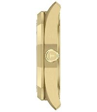 Tissot Women's PRC 100 Solar Quartz Analog Gold Tone Stainless Steel Bracelet Watch