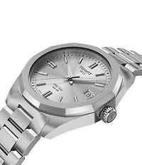 Tissot Women's PRC 100 Solar Quartz Analog Stainless Steel Bracelet Watch