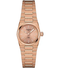 Tissot Women's PRX Quartz Analog Carnation Gold Tone Stainless Steel Bracelet Watch