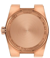 Tissot Women's PRX Quartz Analog Carnation Gold Tone Stainless Steel Bracelet Watch