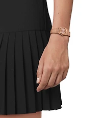 Tissot Women's PRX Quartz Analog Carnation Gold Tone Stainless Steel Bracelet Watch