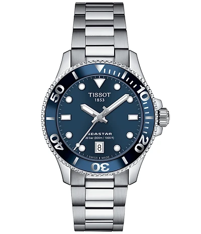 Tissot Women's Seastar 1000 Quartz Automatic Stainless Steel Bracelet Watch