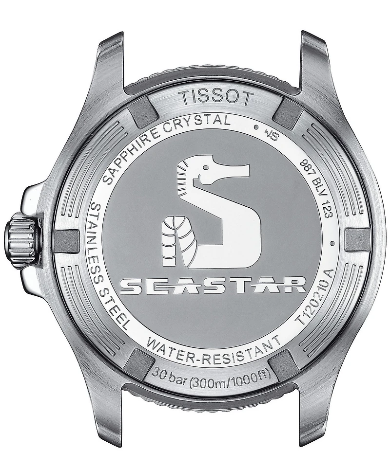Tissot Women's Seastar 1000 Quartz Automatic Stainless Steel Bracelet Watch